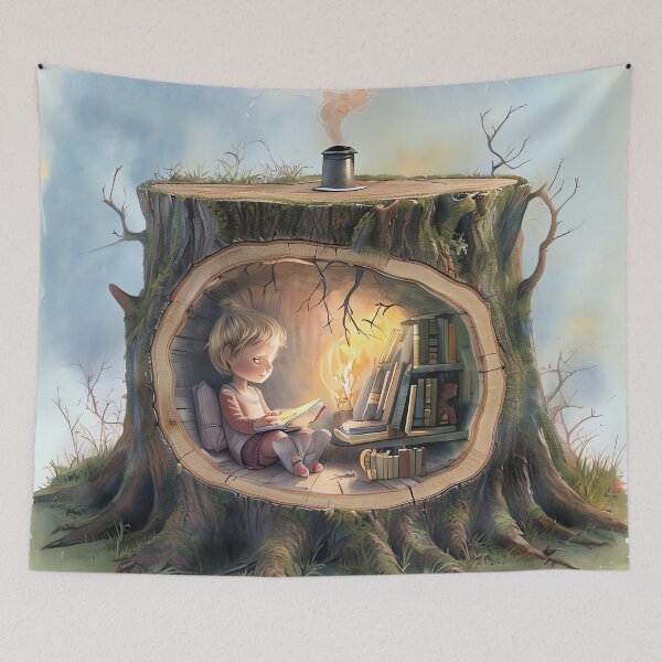 Item preview, The Root Burrow Bookstore designed and sold by ONYX Pixee.