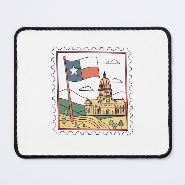 Item preview, Texas Flag State Capitol Building Lone Star Pride designed and sold by Simsimah26Parks.