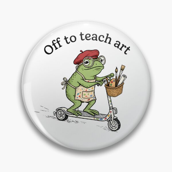 Item preview, Off to Teach Art designed and sold by yobochart.