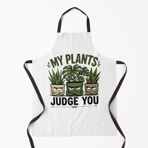 Item preview, My Plants Judge You Funny Plant Lover Houseplant Garden Design designed and sold by Masloshop.