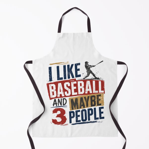 Item preview, I Like Baseball And Maybe 3 People Baseball Lover Introvert Sports Fan designed and sold by HumansStuck12.