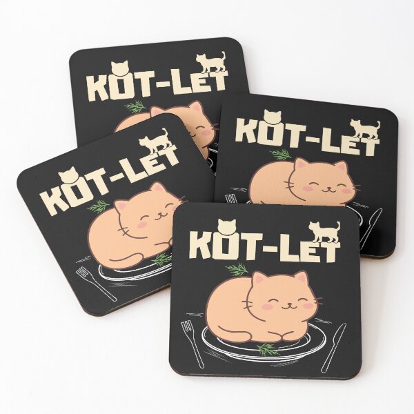 Item preview, kot-let polish humor kotlet designed and sold by Anna Sacha.