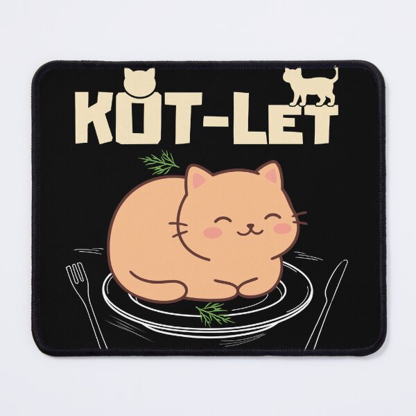 Item preview, kot-let polish humor kotlet designed and sold by Anna Sacha.