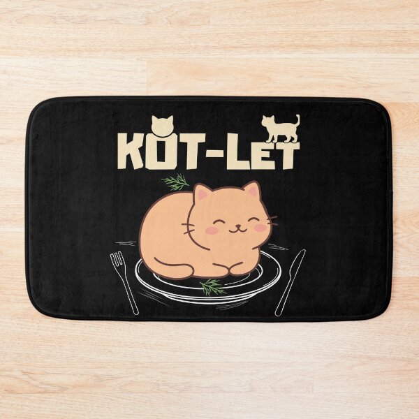 Item preview, kot-let polish humor kotlet designed and sold by Anna Sacha.