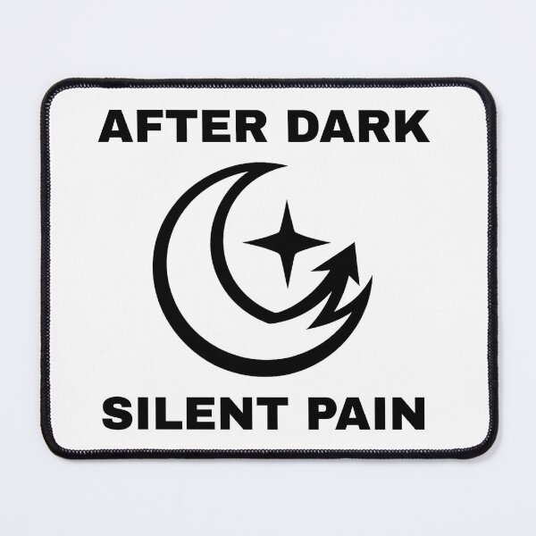 Item preview, After Dark Silent Pain - Edgy Grunge Moon & Star Graphic designed and sold by UrbanEchoHub.