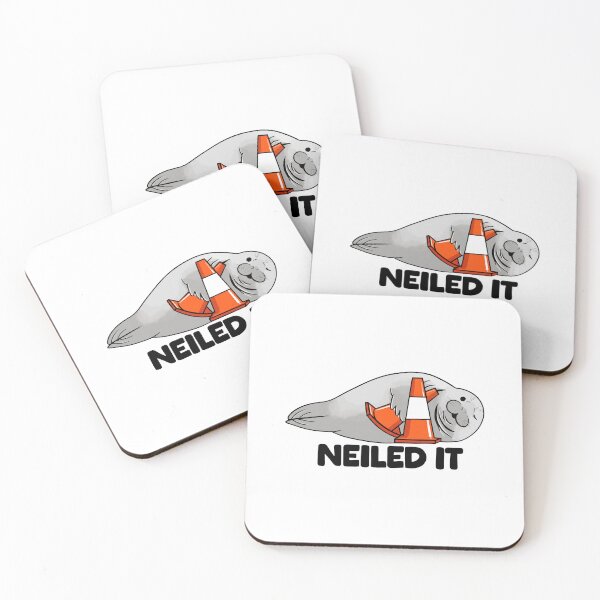 Item preview, Neil The Seal Neiled It designed and sold by WilfridIvory.