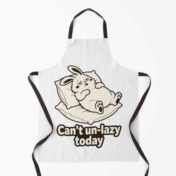 Item preview, Can't Un-Lazy Today Bunny Sticker – Sleepy Sunday Rabbit designed and sold by MalisoStickers.