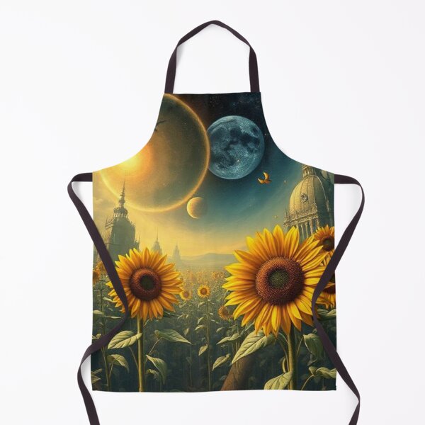 Item preview, Sunflower field in a fantasy world designed and sold by RAISC.