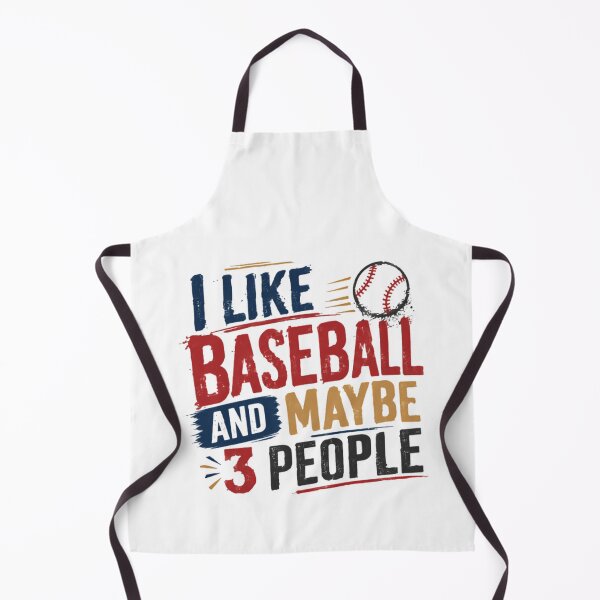 Item preview, I Like Baseball And Maybe 3 People Baseball Fan Introvert Funny Sports Lover designed and sold by HumansStuck12.