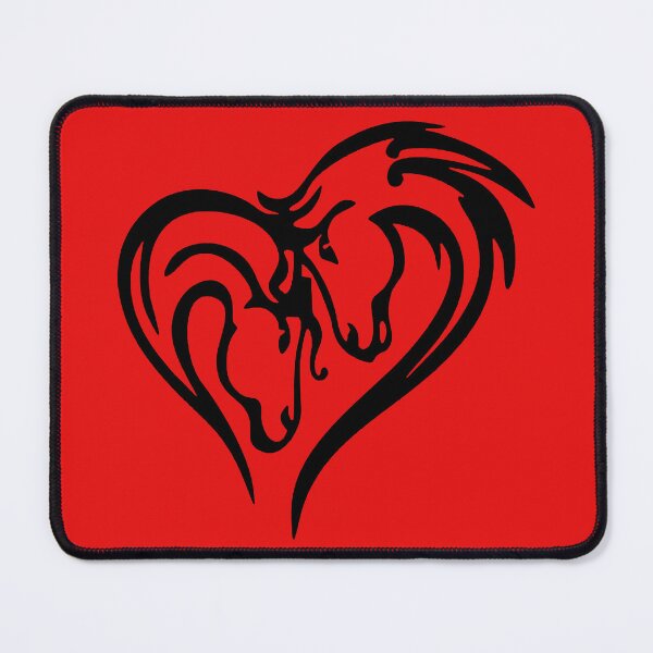 Item preview, Horse heart (black) designed and sold by Lagueny.