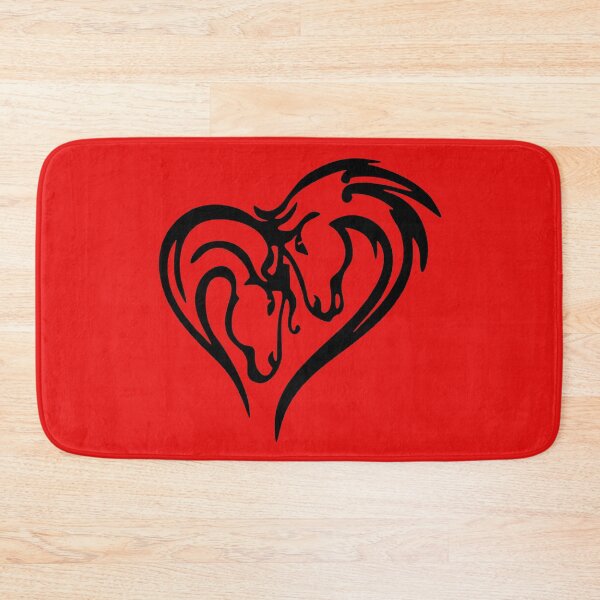 Item preview, Horse heart (black) designed and sold by Lagueny.