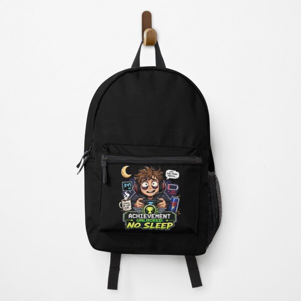 Item preview, Achievement Unlocked No Sleep Gamer designed and sold by BadhbhLoot.