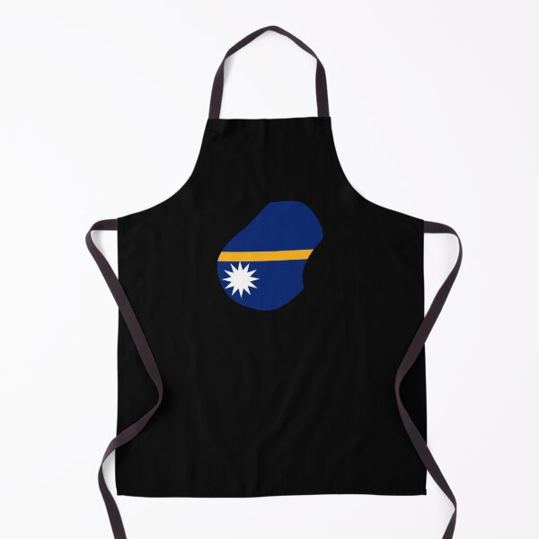 Item preview, Nauru Shaped Flag NR designed and sold by shitpostee.