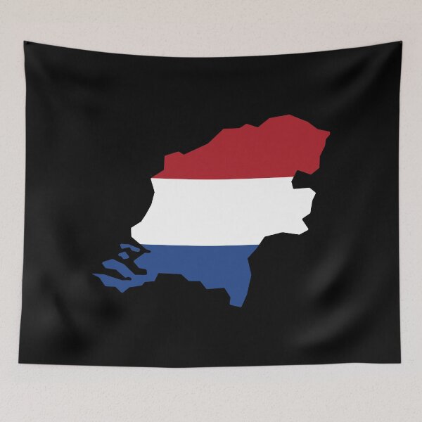 Item preview, Netherlands Shaped Flag NL designed and sold by shitpostee.