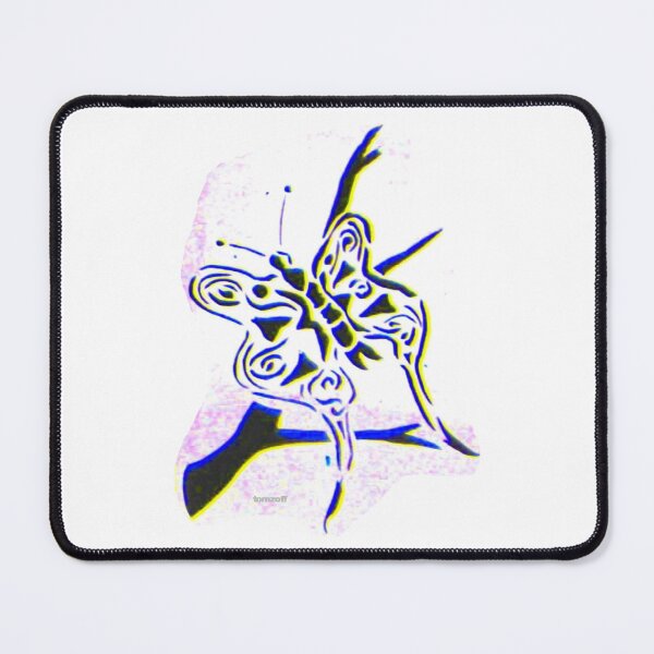 Item preview, Butterfly on a branch in black and white designed and sold by ZoffArt-Shop.