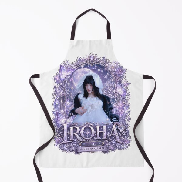 Item preview, Minimalist ILLIT Mamihlapinatapai Iroha Portrait Kpop Merch designed and sold by Valereekmerch.