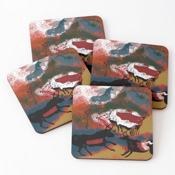 Item preview, Collage digital de la Edad de Piedra 02: Lascaux designed and sold by Harry Wibier.