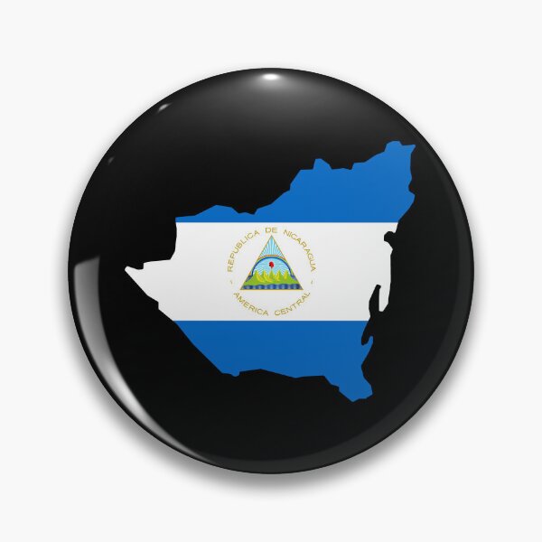 Item preview, Nicaragua Shaped Flag NI designed and sold by shitpostee.