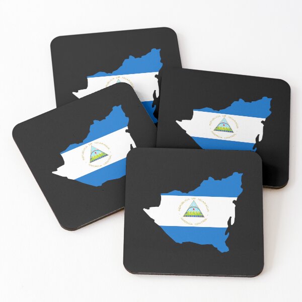 Item preview, Nicaragua Shaped Flag NI designed and sold by shitpostee.
