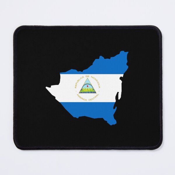 Item preview, Nicaragua Shaped Flag NI designed and sold by shitpostee.