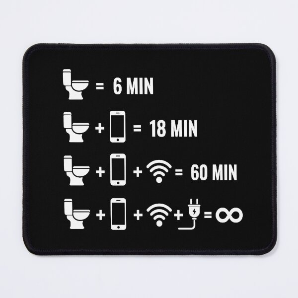 Item preview, Toilet Phone Addict designed and sold by Kubala Designs.