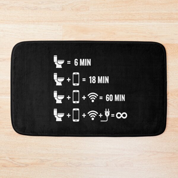 Item preview, Toilet Phone Addict designed and sold by Kubala Designs.