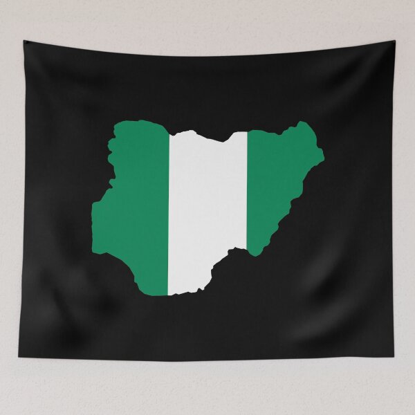 Item preview, Niger Shaped Flag NE designed and sold by shitpostee.