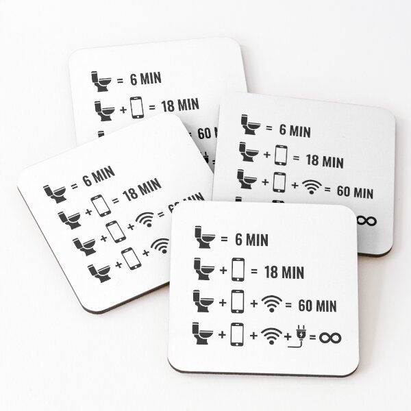Item preview, Toilet Phone Addict designed and sold by Kubala Designs.