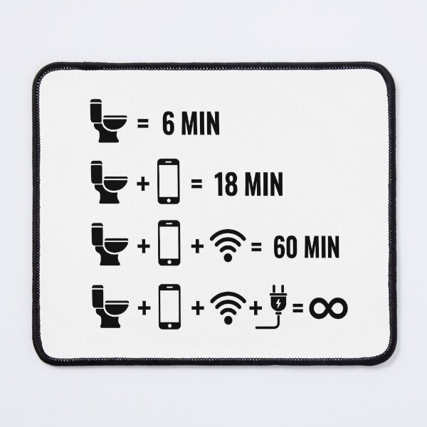 Item preview, Toilet Phone Addict designed and sold by Kubala Designs.