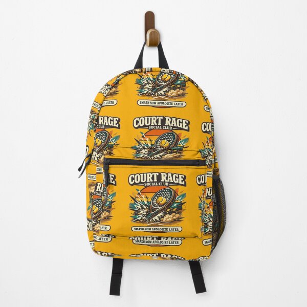 Item preview, Court Rage Social Club Smash Now Apologize Later Retro Padel designed and sold by Concrete Coffee Studio.
