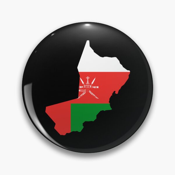 Item preview, Oman Shaped Flag OM designed and sold by shitpostee.