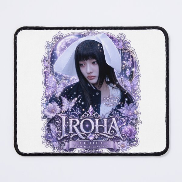 Item preview, Dynamic ILLIT GRWM Track Iroha Kpop Merch Poster designed and sold by Valereekmerch.