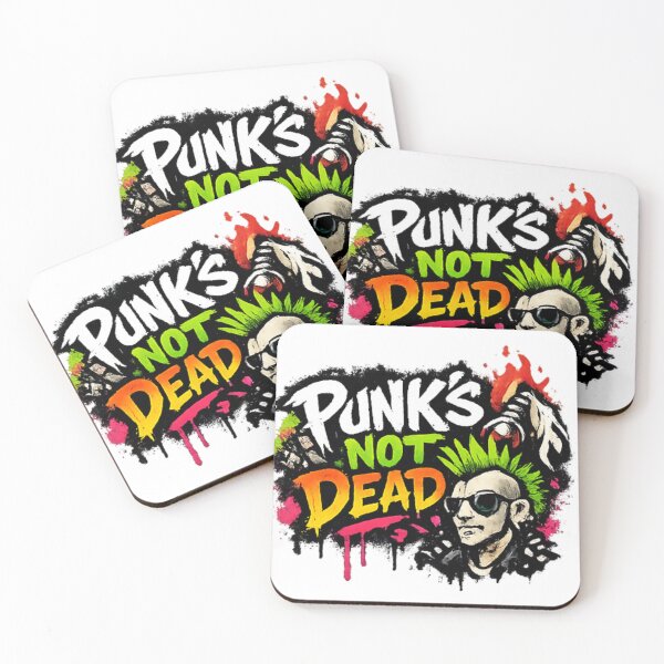 Item preview, Punk is not dead bro designed and sold by fadeinkstudio.