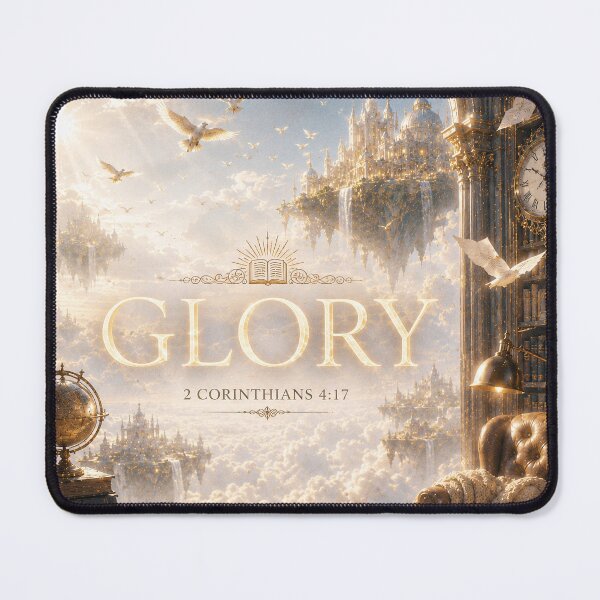 Item preview, Glory 2 Corinthians 4 17 Aesthetic Christian Gifts for Her designed and sold by mizuNgrace.