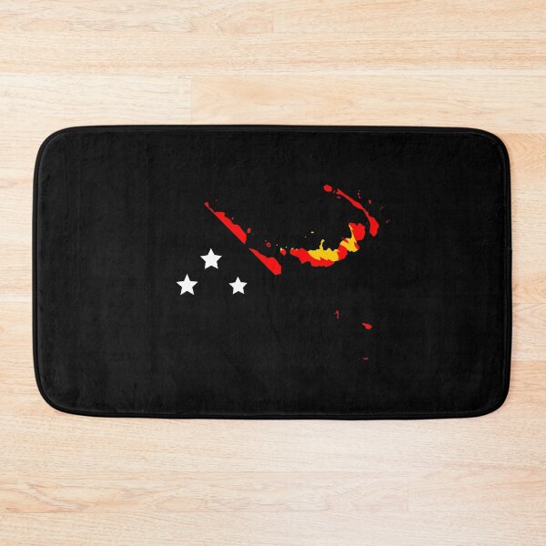 Item preview, Papua New Guinea Shaped Flag PG designed and sold by shitpostee.