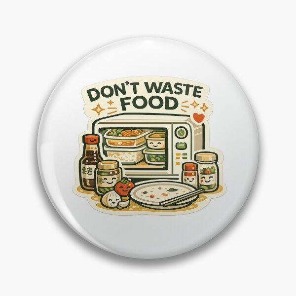Item preview, Don’t Waste Food designed and sold by shiokstudio.