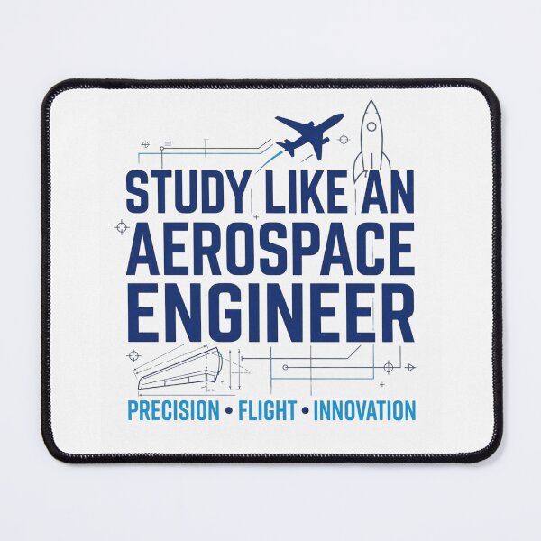 Item preview, Study Like an Aerospace Engineer | Aviation Engineering Student Gift T-Shirt designed and sold by Amr Darwish Graphic designer.