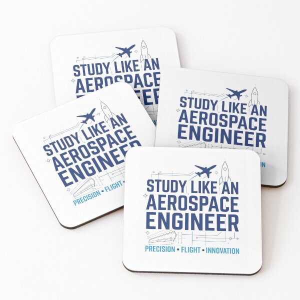 Item preview, Study Like an Aerospace Engineer | Aviation Engineering Student Gift T-Shirt designed and sold by Amr Darwish Graphic designer.
