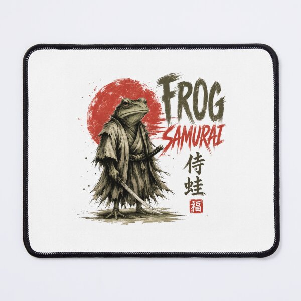 Item preview, Frog Samurai Japanese Warrior Amphibian Fan designed and sold by HumansStuck12.