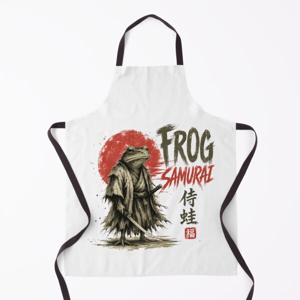 Item preview, Frog Samurai Japanese Warrior Amphibian Fan designed and sold by HumansStuck12.