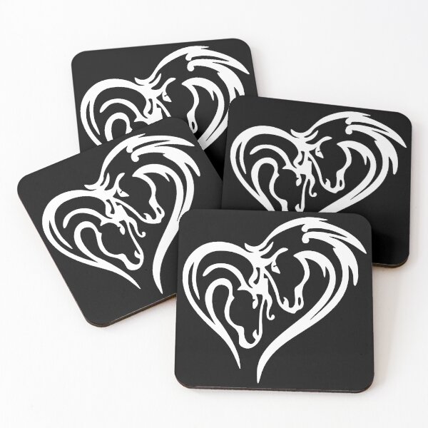Item preview, Horse heart (white) designed and sold by Lagueny.