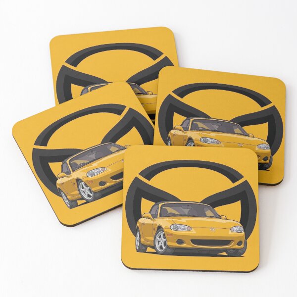 Item preview, Mazda MX5 NB - Yellow designed and sold by JageOwen.