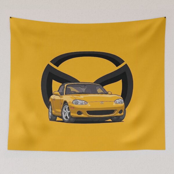 Item preview, Mazda MX5 NB - Yellow designed and sold by JageOwen.