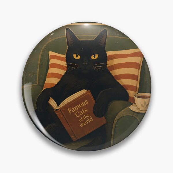 Item preview, Cat That's What I Do I Read Books I Drink Tea And Know Things designed and sold by PurrfectHome.