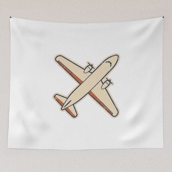 Item preview, Retro Aviation Airplane Art Travel Sticker- Laptop & Suitcase Stickers for Travelers designed and sold by asumintjapan1.