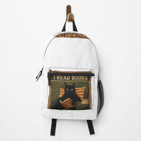 Item preview, Cat That's What I Do I Read Books I Drink Tea And Know Things designed and sold by PurrfectHome.