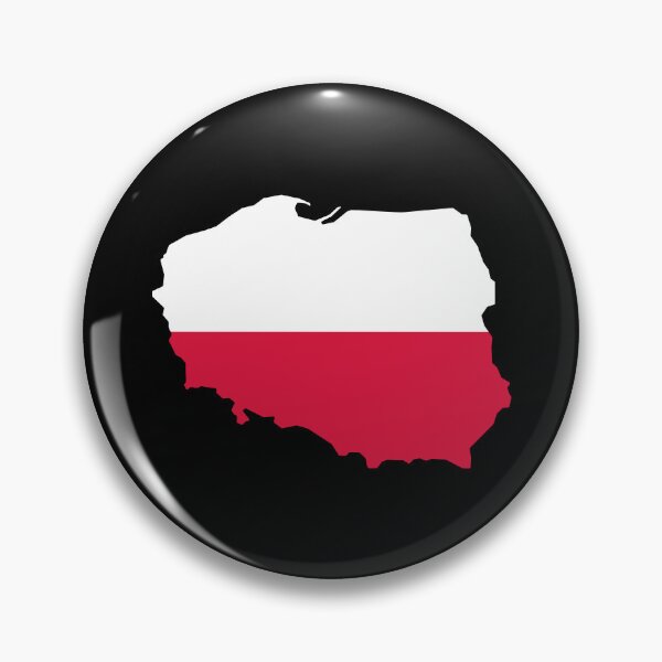Item preview, Poland Shaped Flag PL designed and sold by shitpostee.