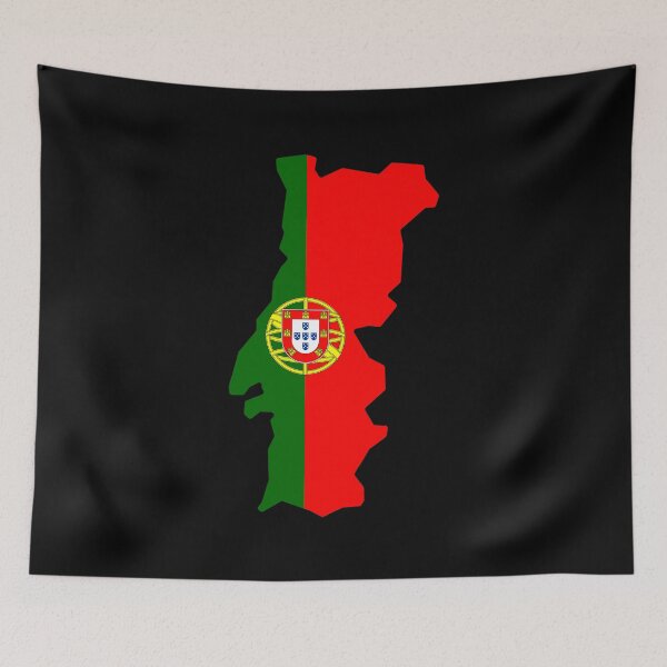 Item preview, Portugal Shaped Flag PT designed and sold by shitpostee.