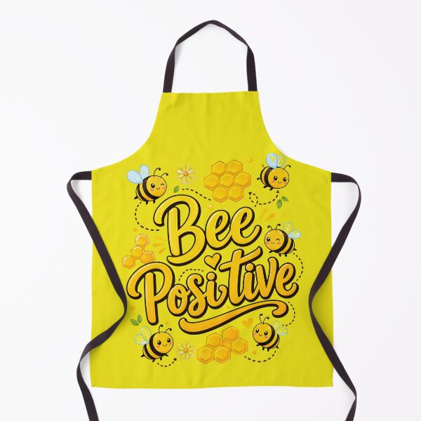 Item preview, Bee Positive Cute Bumblebee Motivational T-Shirt designed and sold by Cosmic Meme Factory.