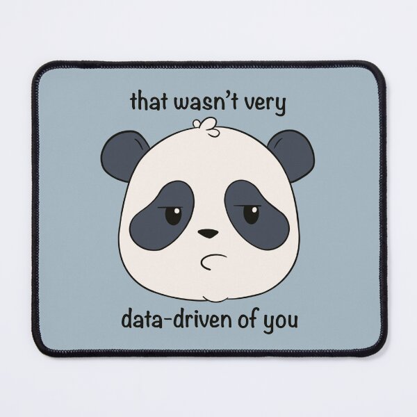 Item preview, Data-driven panda designed and sold by Iona Thompson.